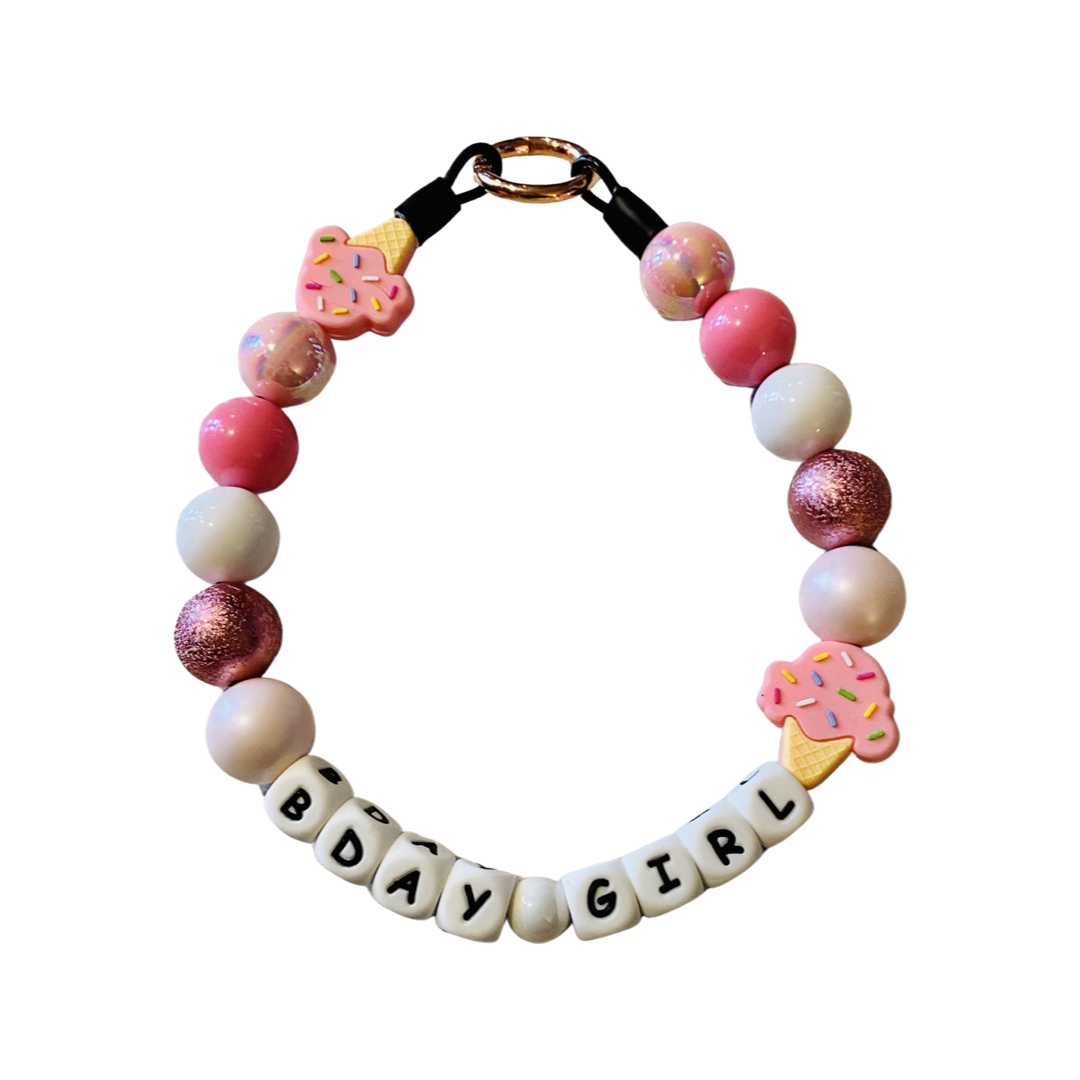 Birthday Girl Beaded Dog Collar – for-the-love-of-dogs-ny